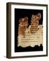 Portion of the Temple Scroll, Dead Sea Scrolls, Qumran-null-Framed Giclee Print