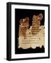 Portion of the Temple Scroll, Dead Sea Scrolls, Qumran-null-Framed Giclee Print