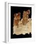 Portion of the Temple Scroll, Dead Sea Scrolls, Qumran-null-Framed Giclee Print