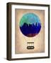 Portland Air Balloon-NaxArt-Framed Art Print