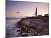 Portland Bill Lighthouse at Sunset, Dorset, England, United Kingdom, Europe-Julian Elliott-Mounted Photographic Print