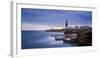 Portland Bill Lighthouse at sunset, Portland, Jurassic Coast UNESCO World Heritage Site, Dorset, En-Andrew Sproule-Framed Photographic Print