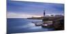 Portland Bill Lighthouse at sunset, Portland, Jurassic Coast UNESCO World Heritage Site, Dorset, En-Andrew Sproule-Mounted Photographic Print