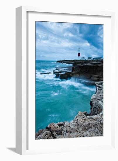 Portland Bill Lighthouse, Dorset, England, United Kingdom, Europe-John Alexander-Framed Photographic Print