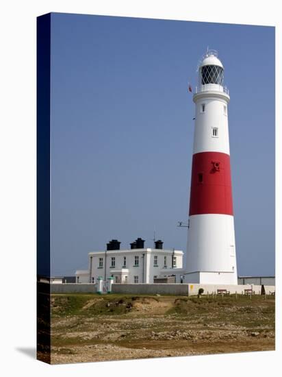 Portland Bill Lighthouse, Isle of Portland, Weymouth, Dorset, England, United Kingdom, Europe-Rainford Roy-Stretched Canvas