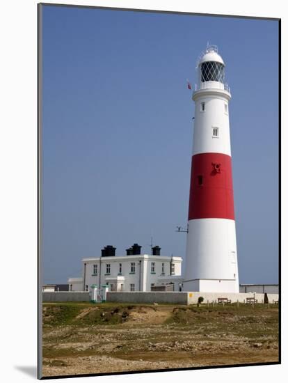 Portland Bill Lighthouse, Isle of Portland, Weymouth, Dorset, England, United Kingdom, Europe-Rainford Roy-Mounted Photographic Print