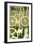 Portland Cycle-Cory Steffen-Framed Premium Giclee Print