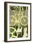 Portland Cycle-Cory Steffen-Framed Giclee Print