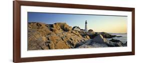 Portland Head, Cape Elizabeth, Maine, USA-Walter Bibikow-Framed Photographic Print