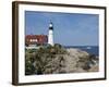 Portland Head Light, Cape Elizabeth, Maine-Keith & Rebecca Snell-Framed Photographic Print