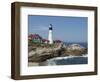 Portland Head Light, Cape Elizabeth, Maine-Keith & Rebecca Snell-Framed Photographic Print