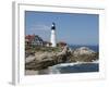 Portland Head Light, Cape Elizabeth, Maine-Keith & Rebecca Snell-Framed Photographic Print