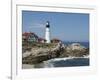 Portland Head Light, Cape Elizabeth, Maine-Keith & Rebecca Snell-Framed Photographic Print