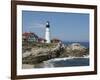 Portland Head Light, Cape Elizabeth, Maine-Keith & Rebecca Snell-Framed Photographic Print