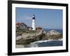 Portland Head Light, Cape Elizabeth, Maine-Keith & Rebecca Snell-Framed Photographic Print