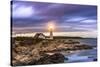 Portland Head Light in Cape Elizabeth, Maine, USA-Sean Pavone-Stretched Canvas