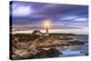 Portland Head Light in Cape Elizabeth, Maine, USA-Sean Pavone-Stretched Canvas