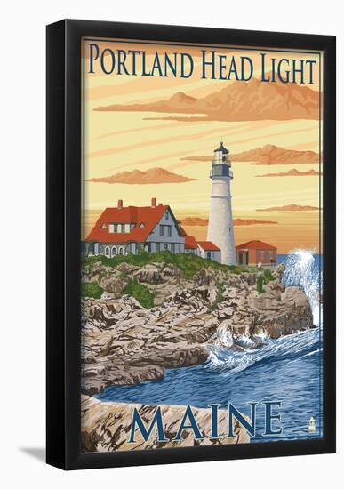 Portland Head Light - Portland, Maine-null-Framed Poster