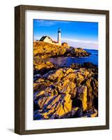 Portland Head Lighthouse, Cape Elizabeth, Maine, USA-null-Framed Photographic Print