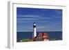 Portland Head Lighthouse Cape Elizabeth Maine-George Oze-Framed Photographic Print