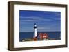 Portland Head Lighthouse Cape Elizabeth Maine-George Oze-Framed Photographic Print