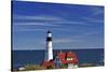 Portland Head Lighthouse Cape Elizabeth Maine-George Oze-Stretched Canvas