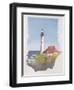 Portland Head Lighthouse, Maine, Usa, 1997-Andras Kaldor-Framed Giclee Print