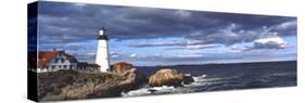 Portland Head Lighthouse, Maine, USA-Bill Bachmann-Stretched Canvas