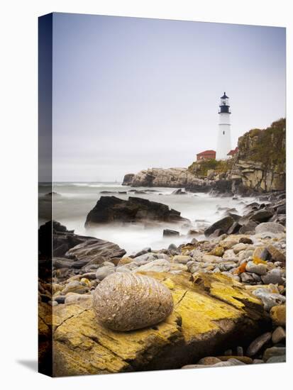Portland Head Lighthouse, Portland, Maine,New England, United States of America, North America-Alan Copson-Stretched Canvas