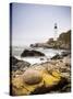 Portland Head Lighthouse, Portland, Maine,New England, United States of America, North America-Alan Copson-Stretched Canvas
