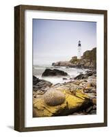 Portland Head Lighthouse, Portland, Maine,New England, United States of America, North America-Alan Copson-Framed Photographic Print