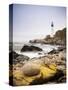 Portland Head Lighthouse, Portland, Maine,New England, United States of America, North America-Alan Copson-Stretched Canvas