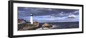 Portland Head Lighthouse, Portland, Maine, USA-Bill Bachmann-Framed Premium Photographic Print