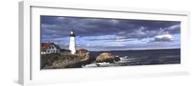 Portland Head Lighthouse, Portland, Maine, USA-Bill Bachmann-Framed Photographic Print