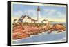 Portland Head Lighthouse, Portland, Maine-null-Framed Stretched Canvas