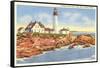 Portland Head Lighthouse, Portland, Maine-null-Framed Stretched Canvas