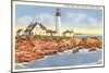 Portland Head Lighthouse, Portland, Maine-null-Mounted Art Print