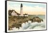 Portland Head Lighthouse, Portland, Maine-null-Framed Stretched Canvas