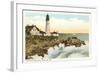 Portland Head Lighthouse, Portland, Maine-null-Framed Art Print