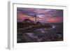 Portland Head Sunset-Darren White Photography-Framed Photographic Print