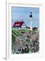 Portland Headlight, Maine-Anthony Butera-Framed Giclee Print