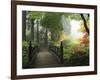 Portland Japanese Garden in Autumn, Portland, Oregon, USA-Michel Hersen-Framed Photographic Print