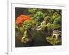 Portland Japanese Garden in Autumn, Portland, Oregon, USA-Michel Hersen-Framed Photographic Print