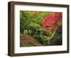 Portland Japanese Garden in Autumn, Portland, Oregon, USA-Michel Hersen-Framed Photographic Print