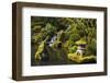 Portland Japanese Garden in Spring, Portland, Oregon, USA-Michel Hersen-Framed Photographic Print