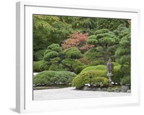 Portland Japanese Garden, Oregon, USA-William Sutton-Framed Photographic Print