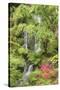 Portland Japanese Garden, Oregon.-William Sutton-Stretched Canvas