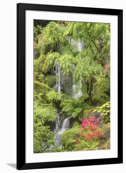 Portland Japanese Garden, Oregon.-William Sutton-Framed Photographic Print