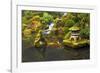 Portland Japanese Garden, Portland, Oregon, USA-Michel Hersen-Framed Photographic Print