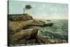 Portland, Maine - View of Peaks Island and the Pair Tree-Lantern Press-Stretched Canvas